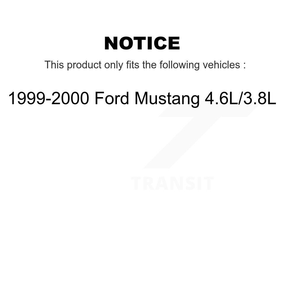 Ensemble de module de pompe à carburant pour Ford Mustang 1999-2000 4,6 L 3,8 L AGY-00310104