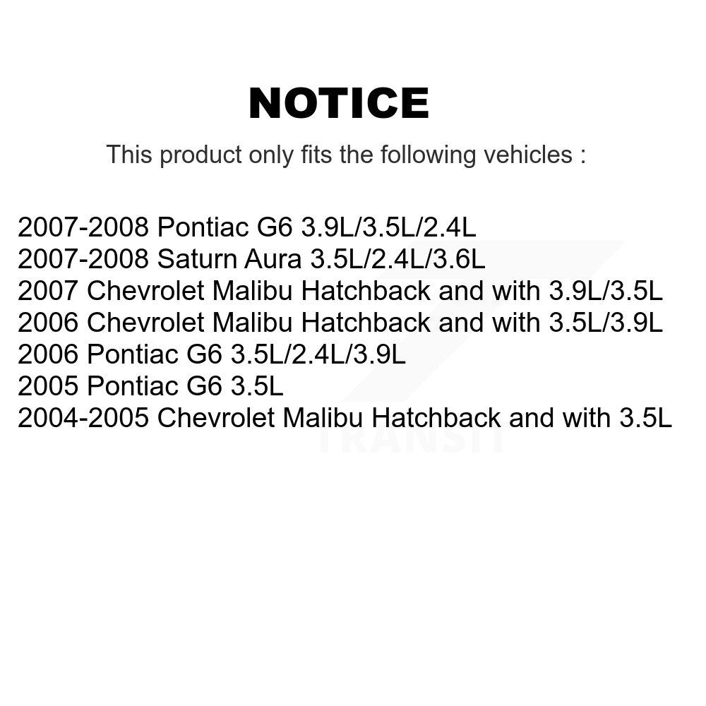 Ensemble de Module de pompe à carburant pour Pontiac G6 Chevrolet Malibu Saturn Aura