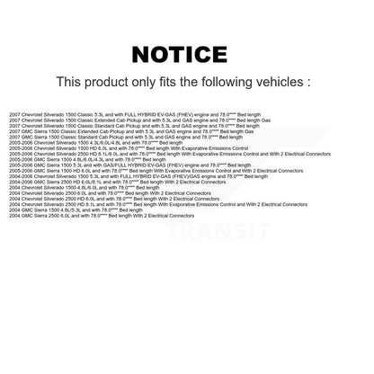 Ensemble de Module de pompe à carburant pour GMC Chevrolet Silverado 1500 Sierra 2500 HD