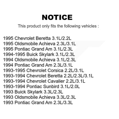 Ensemble de Module de pompe à carburant, pour Chevrolet Pontiac Cavalier Sunbird Grand Am Buick