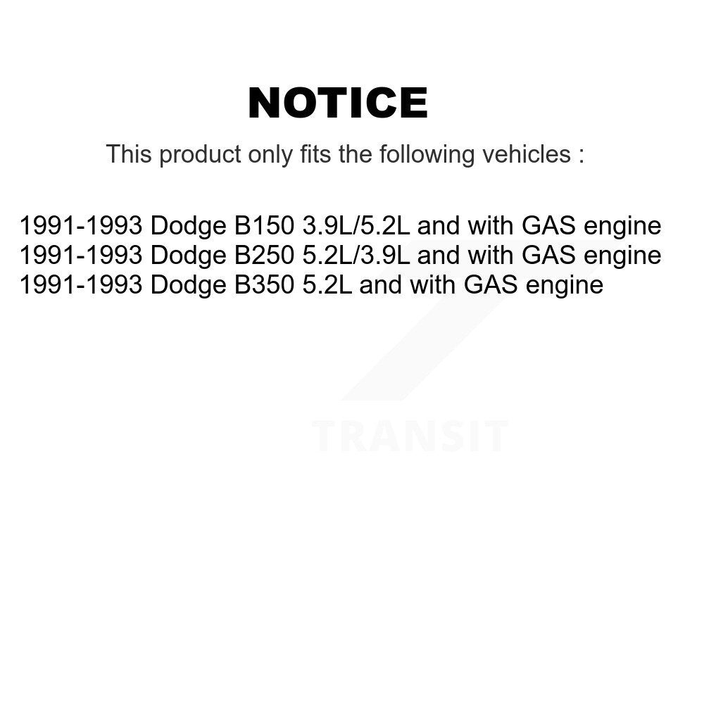 Ensemble de module de pompe à carburant pour Dodge B250 B350 B150 1991-1993 AGY-00310350