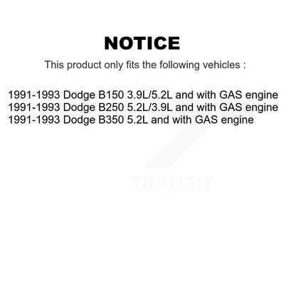 Ensemble de module de pompe à carburant pour Dodge B250 B350 B150 1991-1993 AGY-00310350
