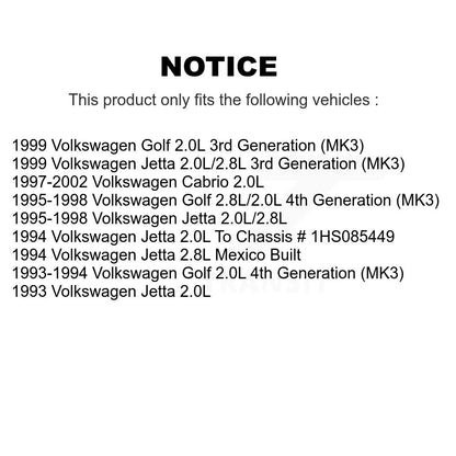 Ensemble de Module de pompe à carburant pour Volkswagen Cabrio Jetta Golf AGY-00310449