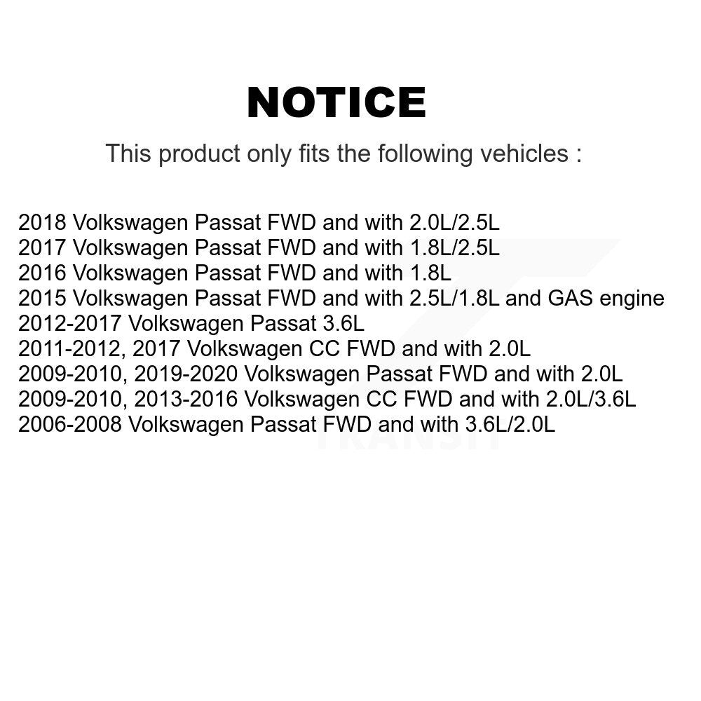 Ensemble de module de pompe à carburant pour Volkswagen Passat CC AGY-00310501