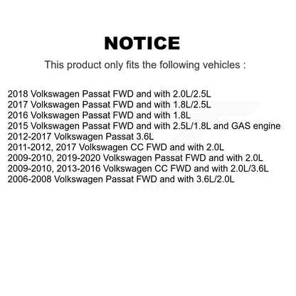 Ensemble de module de pompe à carburant pour Volkswagen Passat CC AGY-00310501
