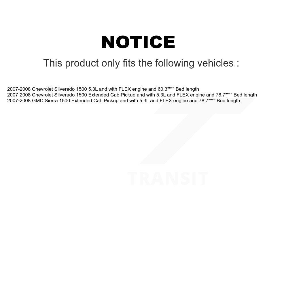 Ensemble de Module de pompe à carburant pour Chevrolet Silverado 1500 GMC Sierra AGY-00310524