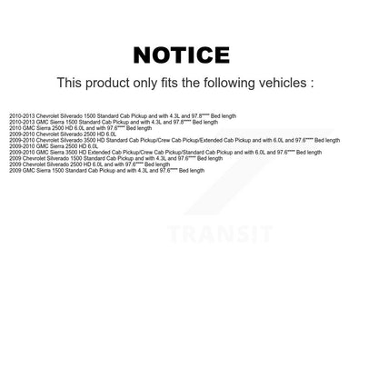 Ensemble de Module de pompe à carburant, pour GMC Chevrolet Sierra 1500 Silverado 2500 HD 3500