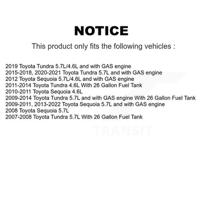 Ensemble de module de pompe à carburant pour Toyota Tundra Sequoia AGY-00310593