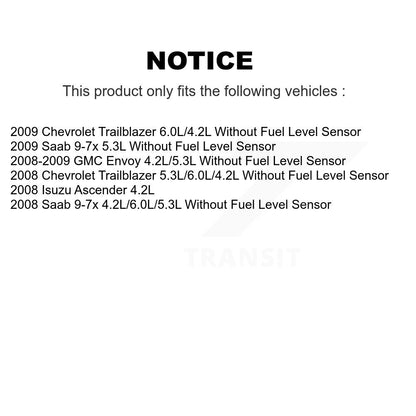 Ensemble de Module de pompe à carburant, pour Chevrolet Trailblazer GMC envoyé Saab 9-7x Isuzu