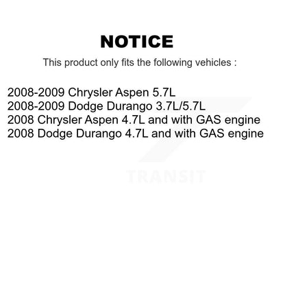 Ensemble de module de pompe à carburant pour Chrysler Aspen Dodge Durango AGY-00310610