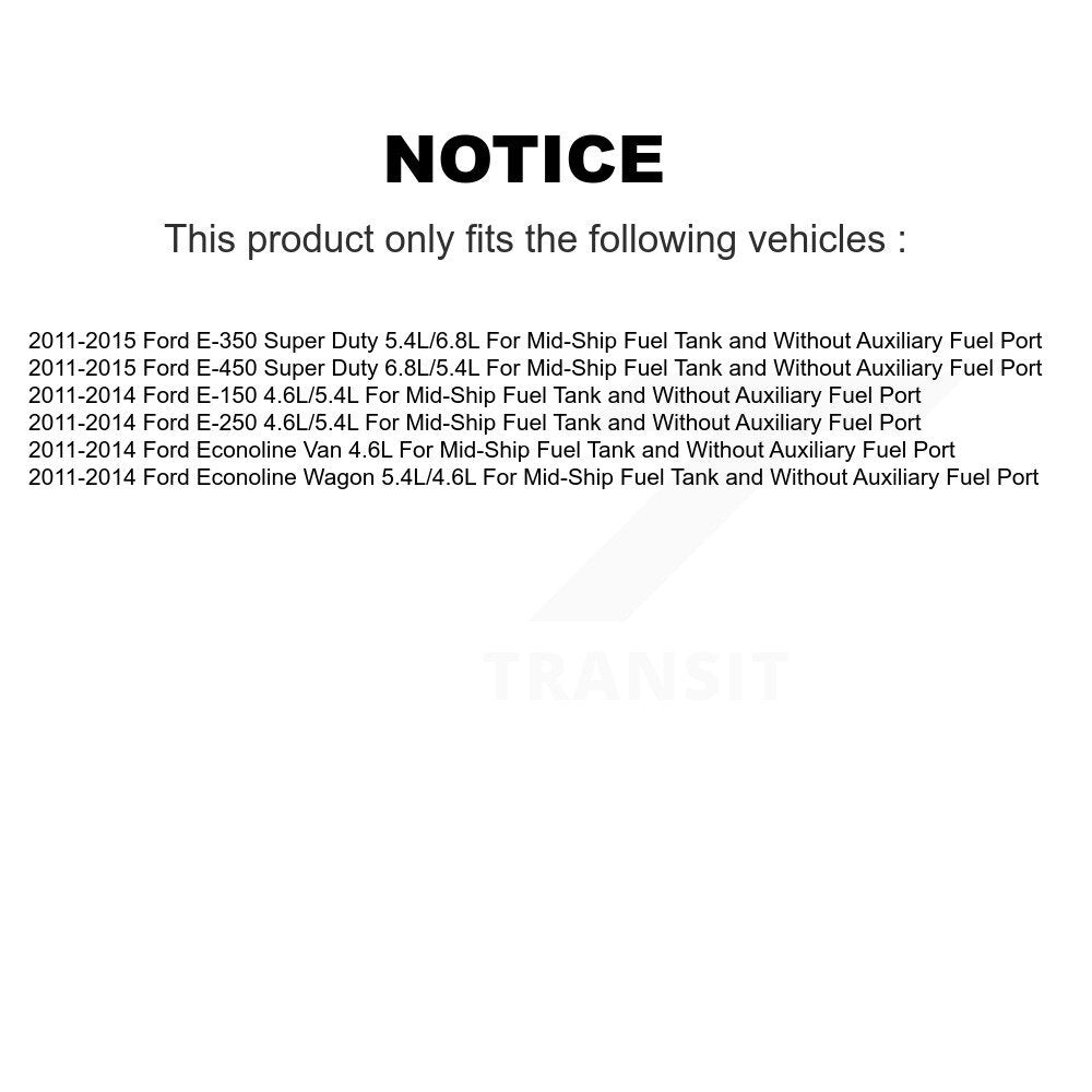 Ensemble de Module de pompe à carburant, pour Ford E-250 E-350 Super Duty E-150 E-450 Econoline