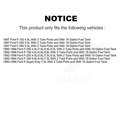 Ensemble de suspension de pompe à carburant gauche, pour Ford F-150 F-250 F-350 F-Super Duty