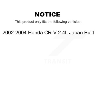 Ensemble de module de pompe à carburant pour Honda CR-V 2002 l 2004, construit au japon, AGY-0031088