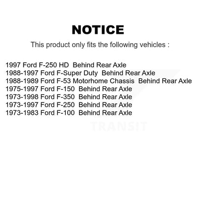 Sangle de réservoir de carburant pour camping-car Ford F-150 F-250 F-350 HD F-100 F-Super Duty F-53