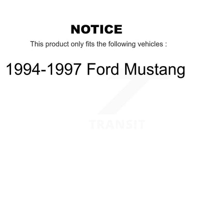 Sangle de réservoir de carburant pour Ford Mustang 1994-1997 AGY-01110063