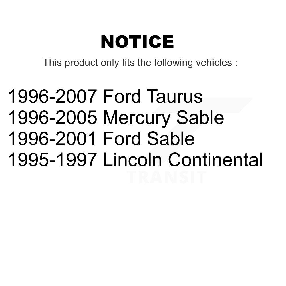 Sangle de réservoir de carburant pour Ford Taurus Mercury Sable Lincoln Continental AGY-01110125