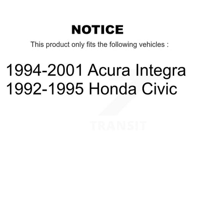 Sangle de réservoir de carburant pour Acura Integra Honda Civic AGY-01110141