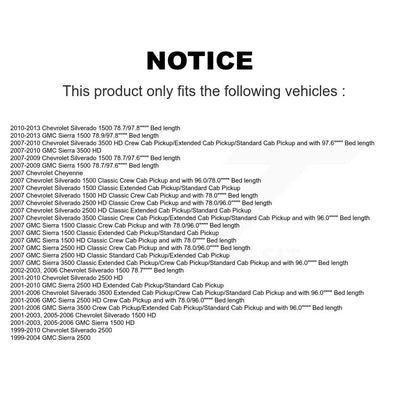 Sangle de réservoir de carburant, pour Chevrolet GMC Silverado 1500 Sierra 2500 HD 3500 Classic
