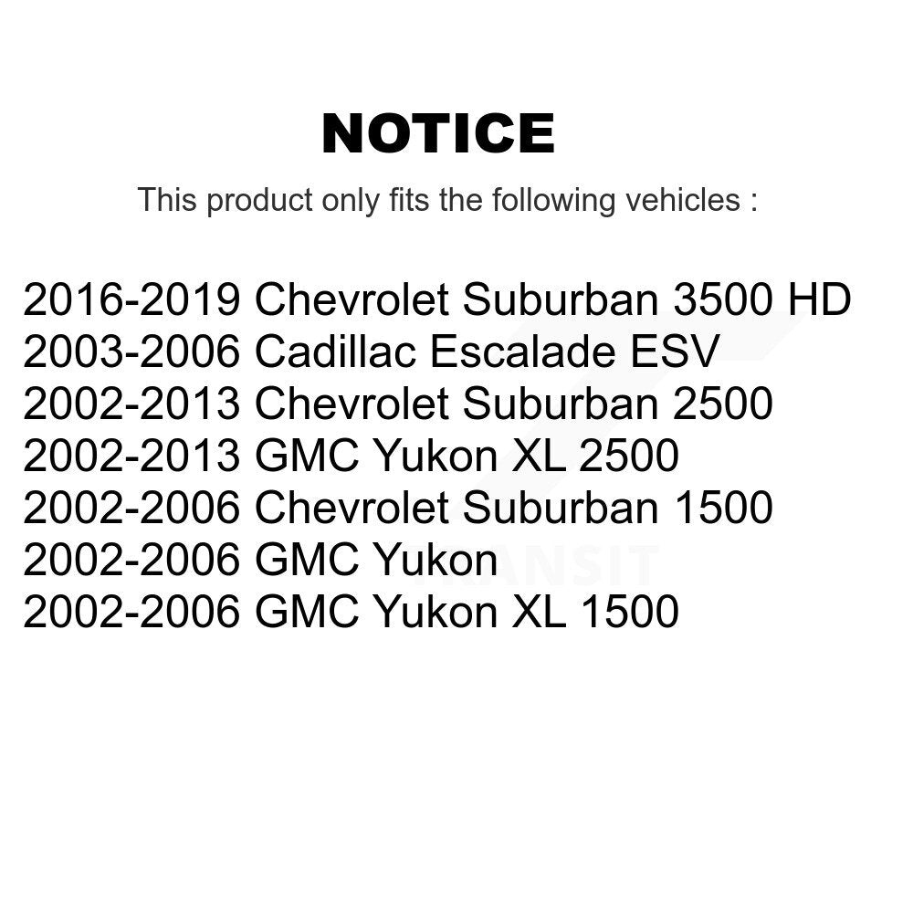 Sangle de réservoir de carburant, pour GMC Chevrolet Yukon XL 1500 banlieue 2500 Cadillac Escalade