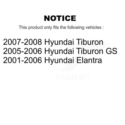 Sangle de réservoir de carburant pour Hyundai Elantra Tiburon AGY-01110241