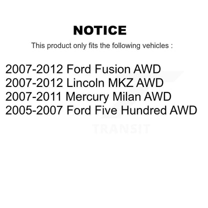 Sangle de réservoir de carburant, pour Ford Fusion Lincoln MKZ cinq cents Mercury Milan AWD