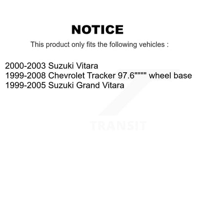 Sangle de réservoir de carburant pour Chevrolet Tracker Suzuki Grand Vitara AGY-01110412