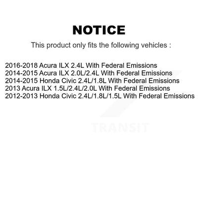Ensemble de module de pompe à carburant pour Honda Civic Acura ILX avec émissions fédérales
