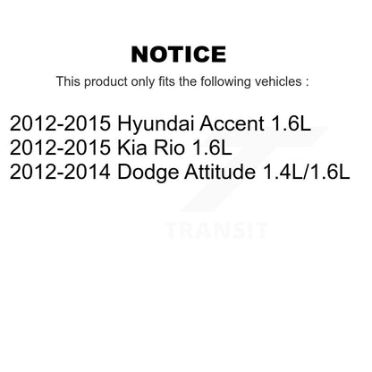 Ensemble de Module de pompe à carburant, pour Hyundai Accent Kia Rio Dodge Attitude AGY-4011392