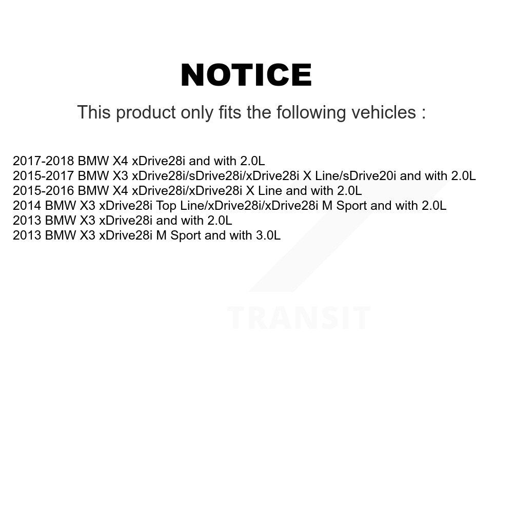 Ensemble de module de pompe à carburant pour BMW X3 X4 AGY-4011466