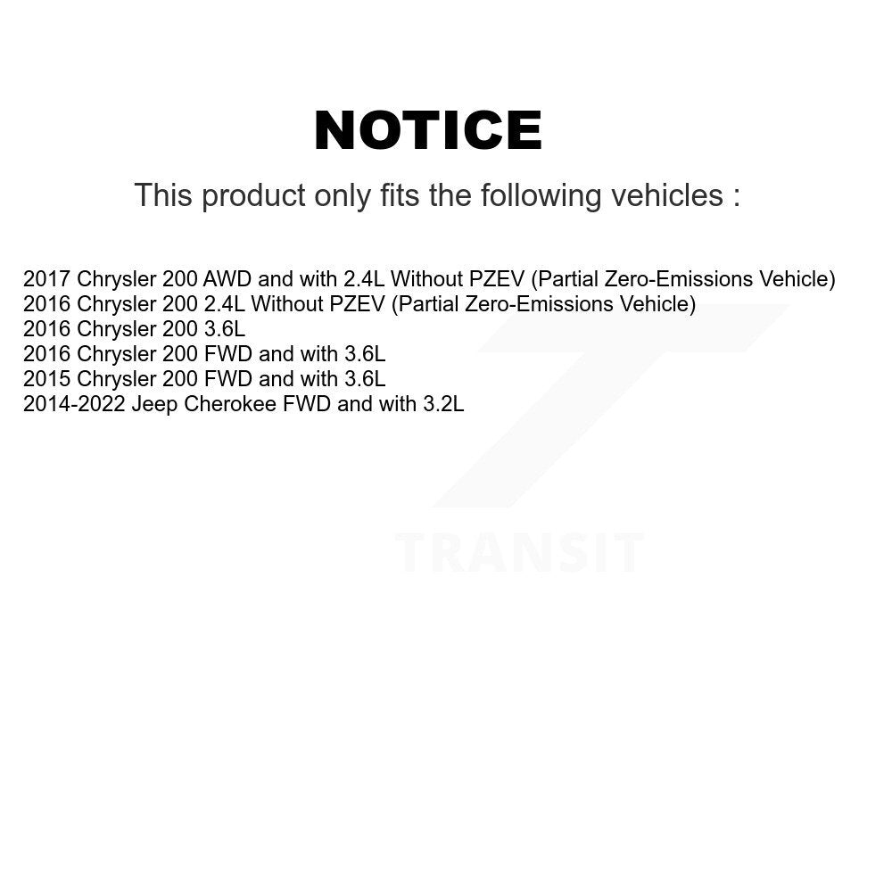 Ensemble de module de pompe à carburant pour Jeep Cherokee Chrysler 200 AGY-4011474