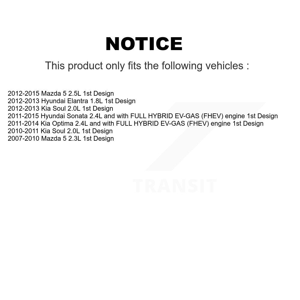 Pompe à carburant électrique pour Hyundai Elantra Sonata Kia Mazda 5 Soul Optima 1er design