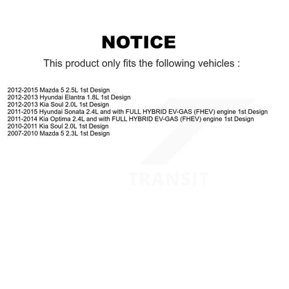 Pompe à carburant électrique pour Hyundai Elantra Sonata Kia Mazda 5 Soul Optima 1er design