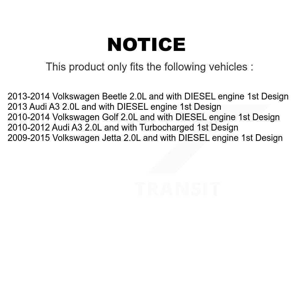 Pompe à essence électrique pour Volkswagen Jetta Golf Beetle Audi A3 1er modèle