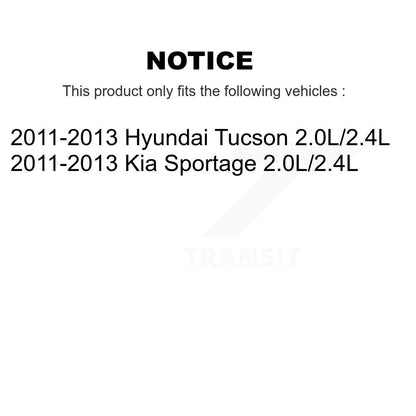 Pompe à carburant électrique pour Hyundai Tucson Kia Sportage 2011-2013, 2,0 l/2,4 l