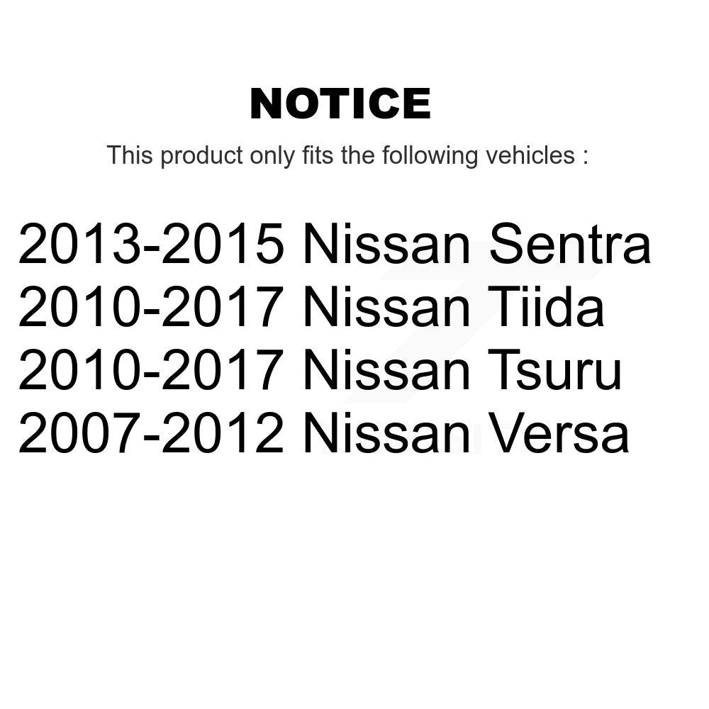 Sangle de réservoir de carburant pour Nissan Versa Sentra Tiida Tsuru AGY-4040816