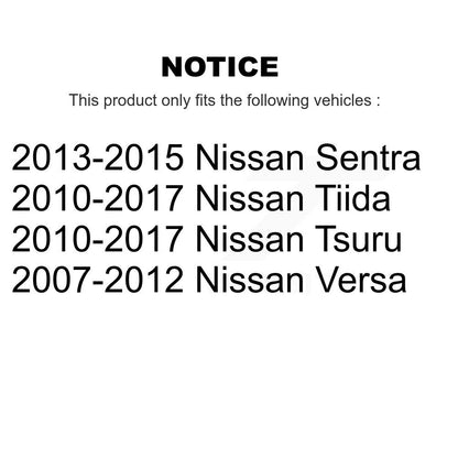 Sangle de réservoir de carburant pour Nissan Versa Sentra Tiida Tsuru AGY-4040816