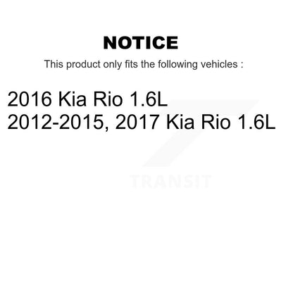 Sangle de réservoir de carburant pour Kia Rio 1.6L AGY-4040827