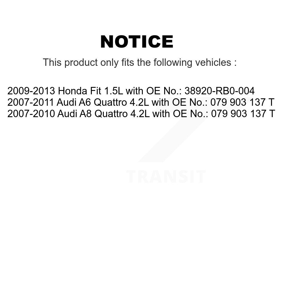 Courroie d'entraînement accessoire pour Honda Fit Audi A6 Quattro A8 BAN-5PK1140