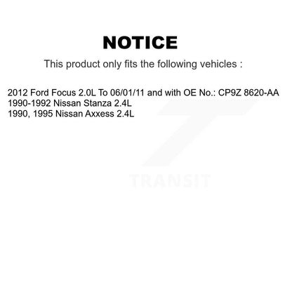 Courroie d'entraînement accessoire pour Ford Focus Nissan Stanza Axxess BAN-6PK1300