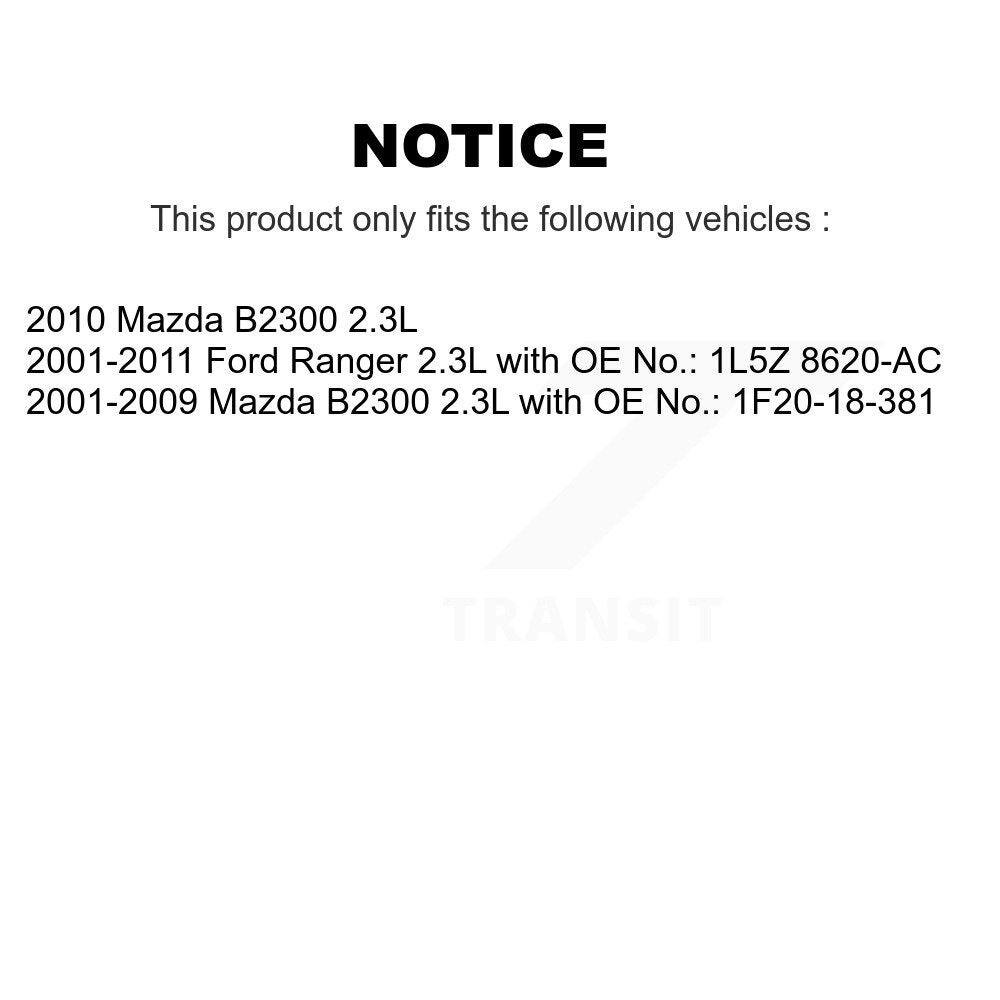 Courroie d'entraînement accessoire pour Ford Ranger Mazda B2300 2.3L BAN-6PK2105