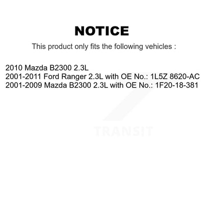 Courroie d'entraînement accessoire pour Ford Ranger Mazda B2300 2.3L BAN-6PK2105