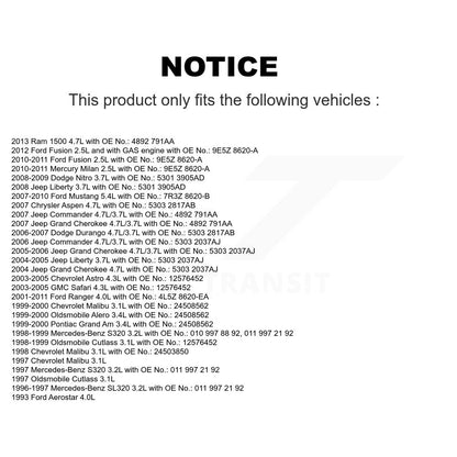 Courroie d'entraînement accessoire pour Ford Ranger Fusion Ram 1500 Jeep Mustang Grand Cheroke