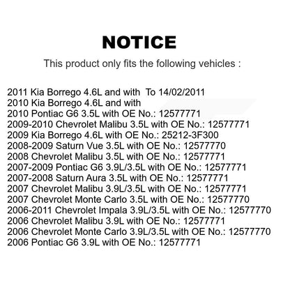 Courroie d'entraînement accessoire pour Chevrolet Impala Malibu Pontiac G6 Saturn Vue Aura Kia