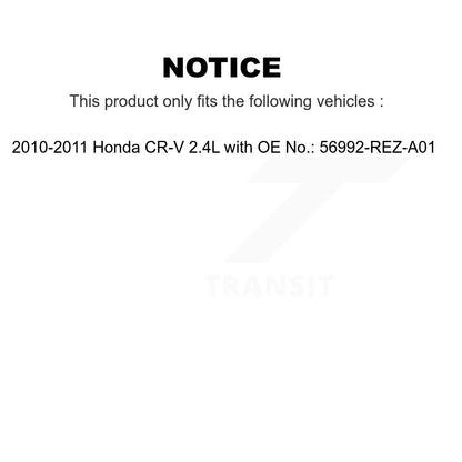 Courroie d'entraînement accessoire pour Honda CR-V avec OE No.56992-REZ-A01 BAN-7PK1745