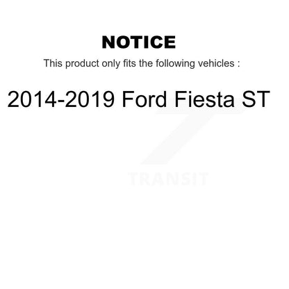 Plaquettes de frein à disque avant en céramique pour Ford Fiesta ST 2014-2019 CMX-D1730