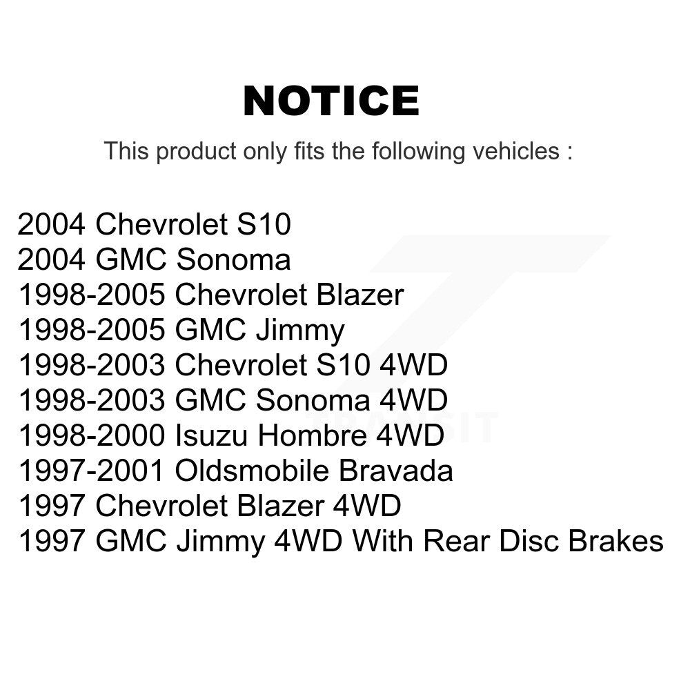 Plaquettes de frein à disque avant en céramique, pour Chevrolet GMC Blazer Jimmy S10 Sonoma Isuzu
