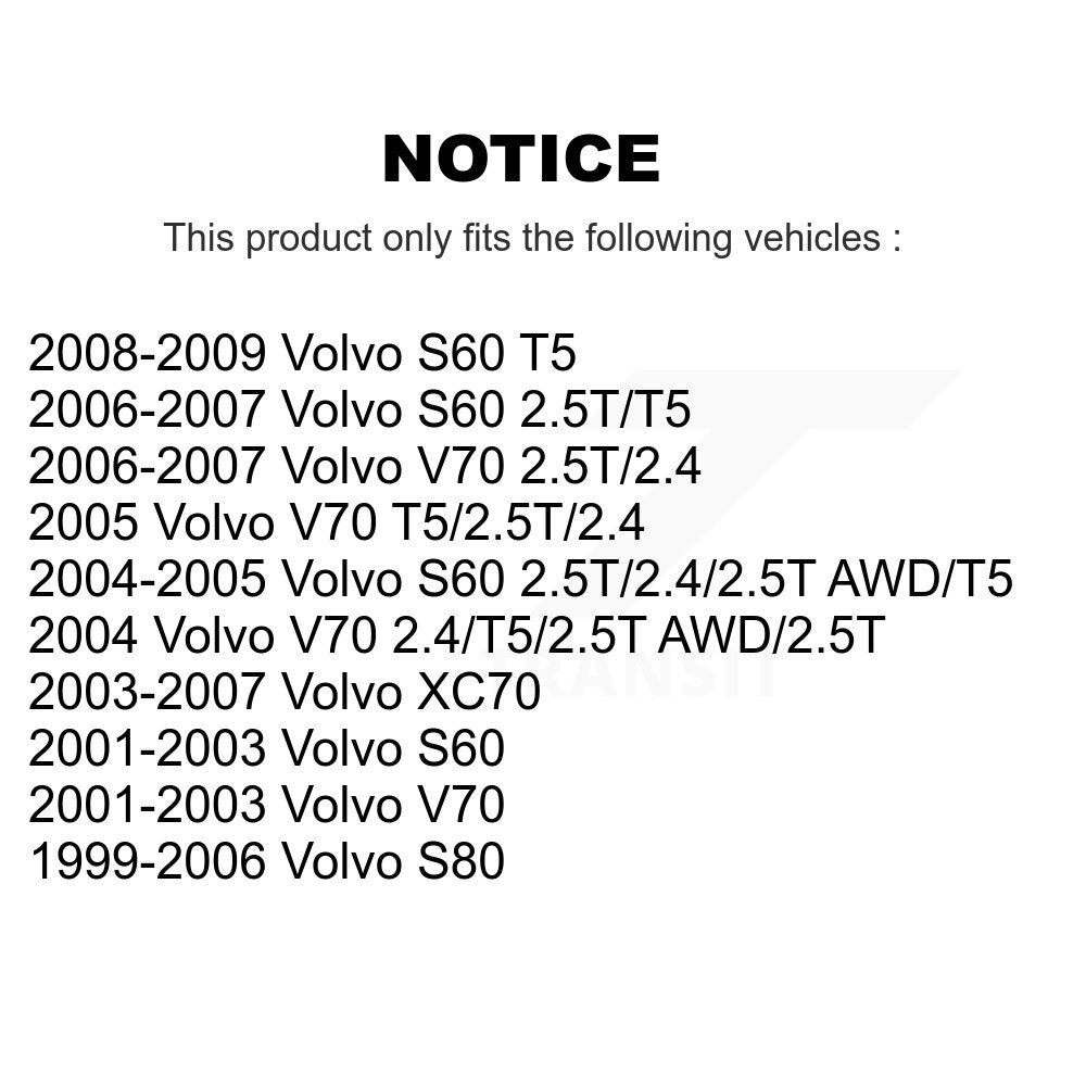 Plaquettes de frein à disque avant en céramique, pour Volvo S60 XC70 V70 S80 CMX-D794