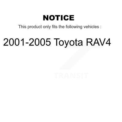 Plaquettes de frein à disque avant en céramique, pour Toyota RAV4 2001 – 2005 CMX-D862
