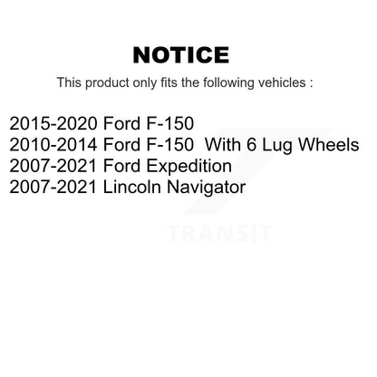 Rotor de frein à disque avant pour Ford F-150 Expedition Lincoln Navigator DS1-680508
