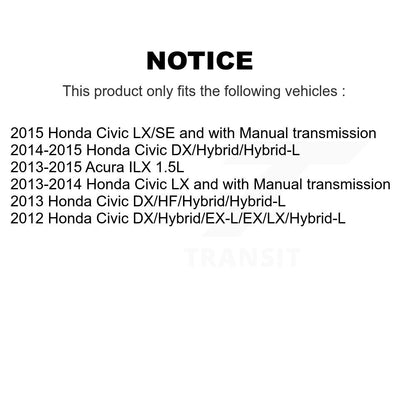 Rotor de frein à disque avant pour Honda Civic Acura ILX DS1-980952
